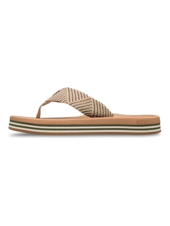 Foto van product Teensandalen Roxy olijfgroen
