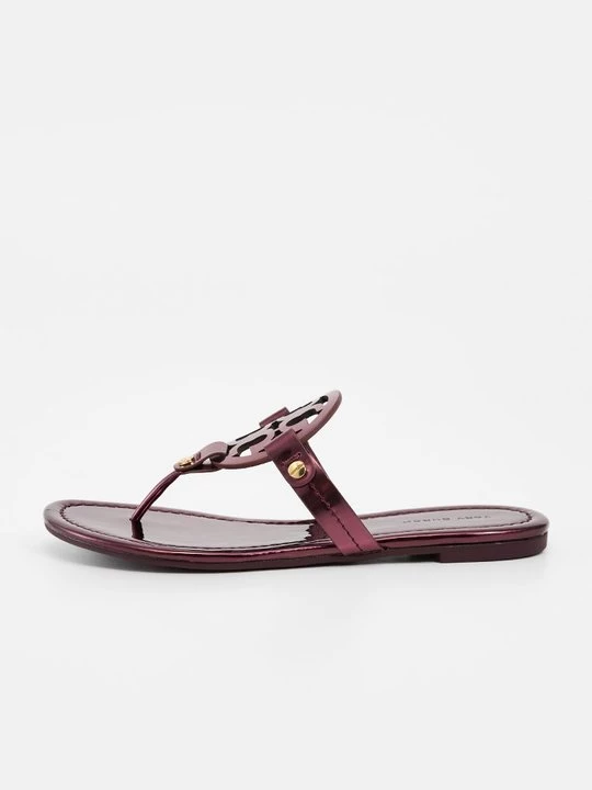 Foto van product Teensandalen Tory Burch bordeauxrood