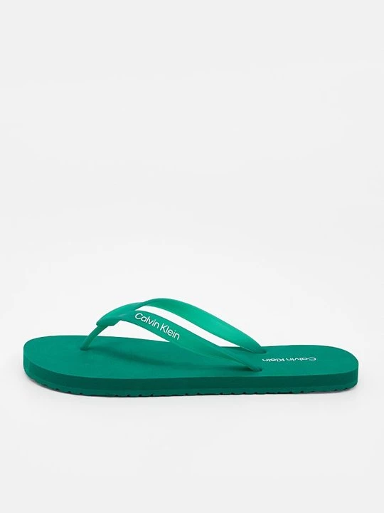 Foto van product Teenslippers Calvin Klein groen
