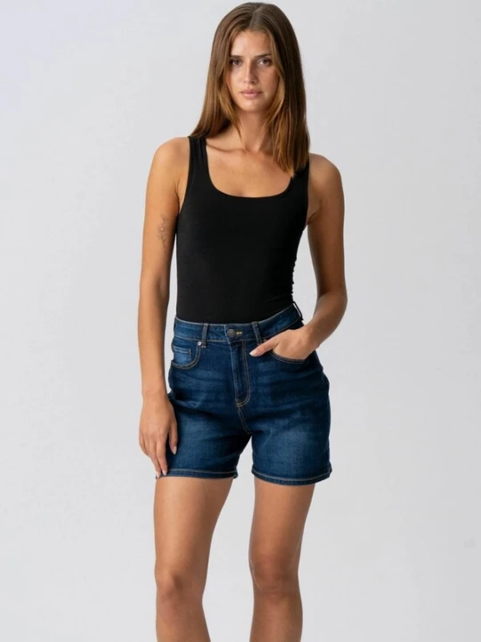 Foto van product TEESHOPPEN Broek ' De Originale ' blauw denim