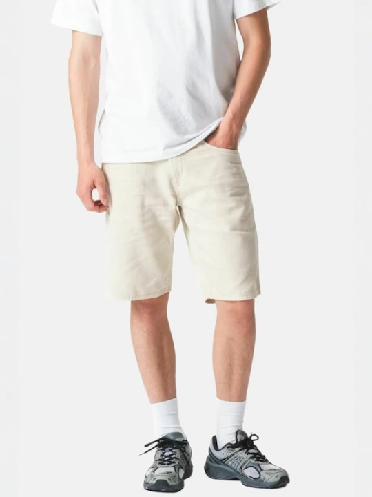 Foto van product TEESHOPPEN Broek ' Denim Shorts ' sand