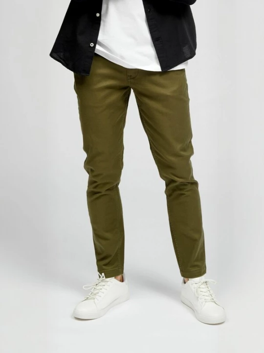Foto van product TEESHOPPEN Broek ' Structure ' groen