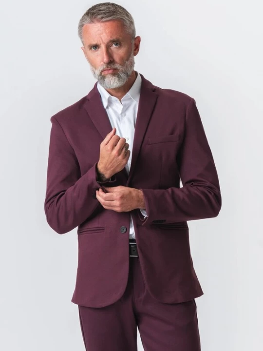 Foto van product TEESHOPPEN Business-colbert ' The Original ' bordeaux