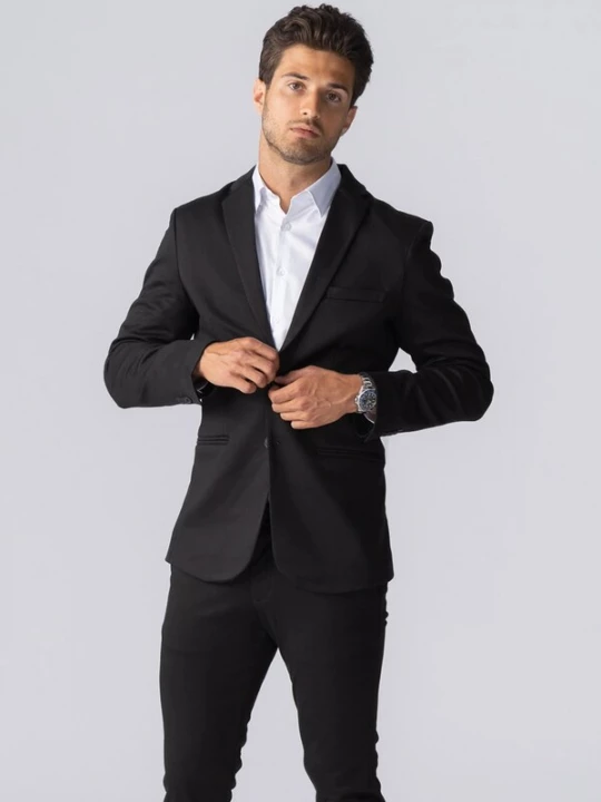 Foto van product TEESHOPPEN Business-colbert ' The Original ' zwart