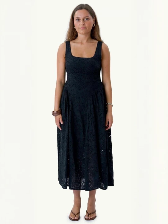Foto van product TEESHOPPEN Jurk ' Asta ' zwart