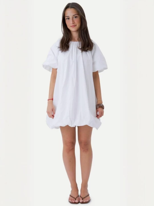 Foto van product TEESHOPPEN Jurk ' Hezel ' wit