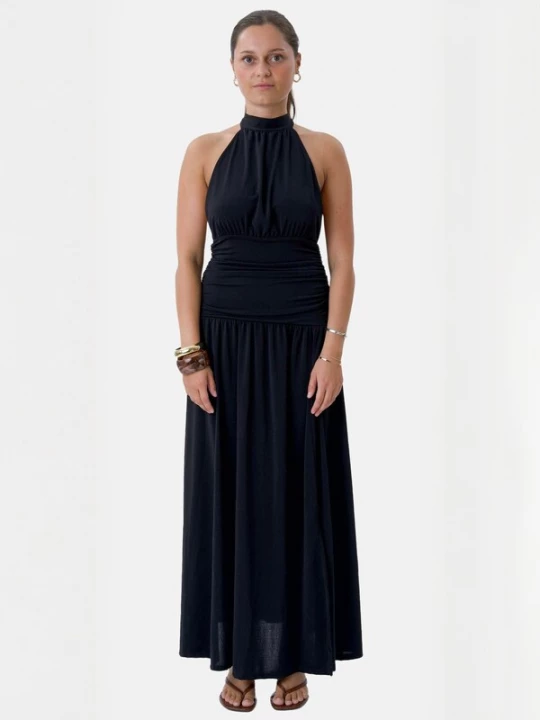 Foto van product TEESHOPPEN Jurk ' Olivia ' zwart