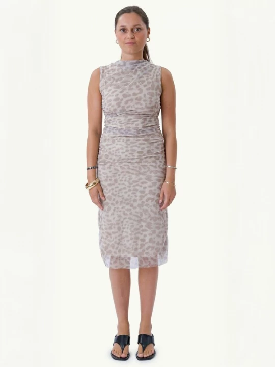 Foto van product TEESHOPPEN Jurk ' Saga ' beige