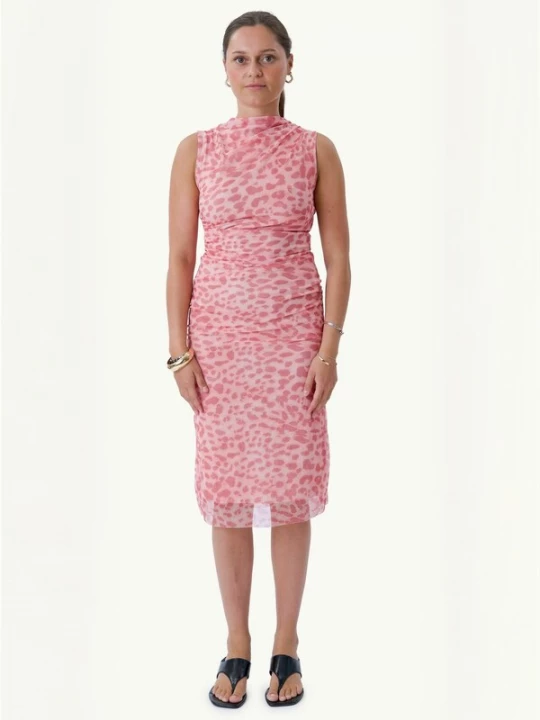 Foto van product TEESHOPPEN Jurk ' Saga ' pink