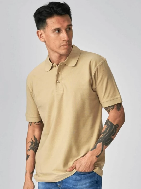 Foto van product TEESHOPPEN Overhemd ' Basic Polo ' kaki