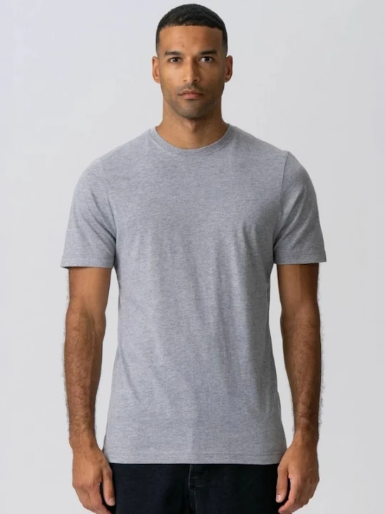 Foto van product TEESHOPPEN Overhemd ' Organic Basic ' grijs