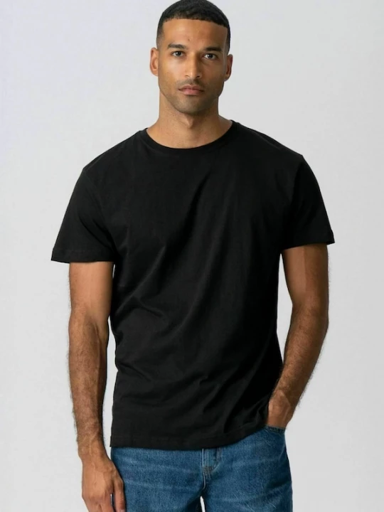 Foto van product TEESHOPPEN Overhemd ' Organic Basic ' zwart
