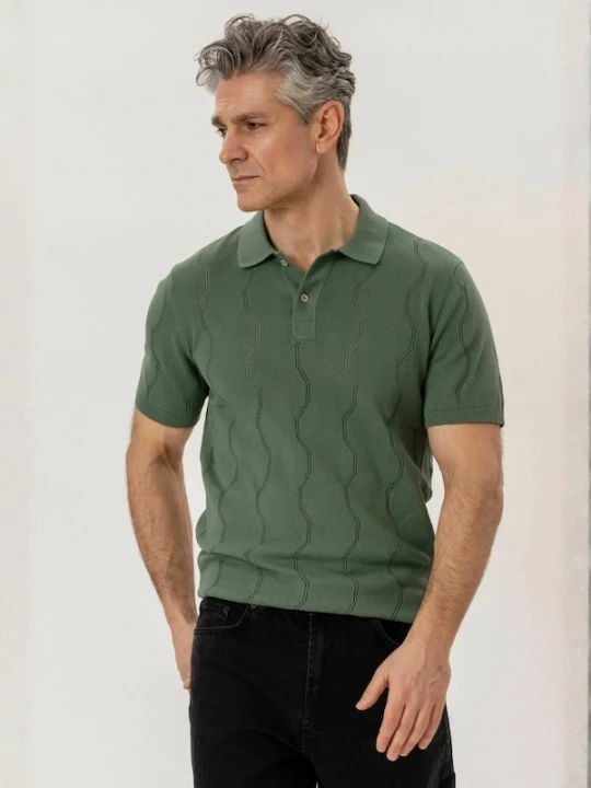 Foto van product TEESHOPPEN Overhemd ' Polo ' groen