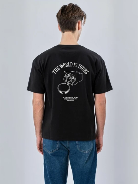Foto van product TEESHOPPEN Overhemd ' T-shirts ' zwart