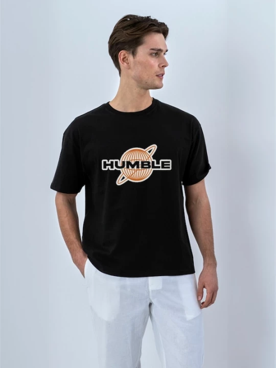 Foto van product TEESHOPPEN Overhemd ' T-shirts ' zwart