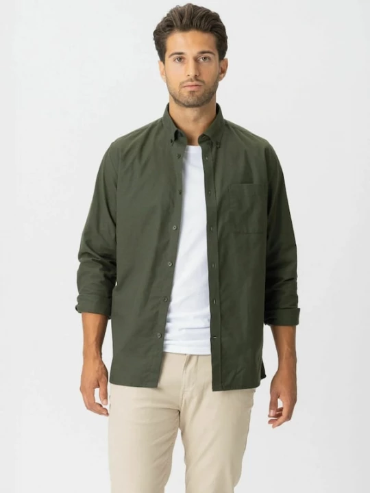 Foto van product TEESHOPPEN Overhemd ' The Original ' groen