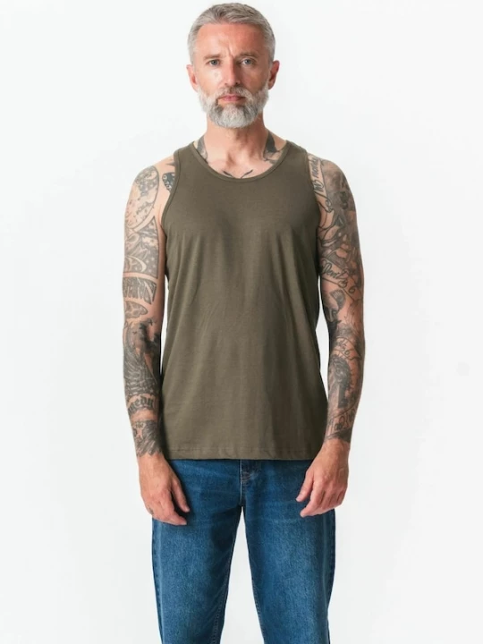 Foto van product TEESHOPPEN Shirt ' Basic Tanktop ' groen
