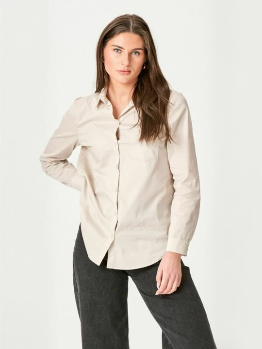 Foto van product TEESHOPPEN Shirt ' Ida ' beige