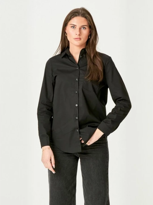 Foto van product TEESHOPPEN Shirt ' Ida ' zwart