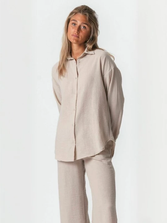 Foto van product TEESHOPPEN Shirt ' Lilly ' beige