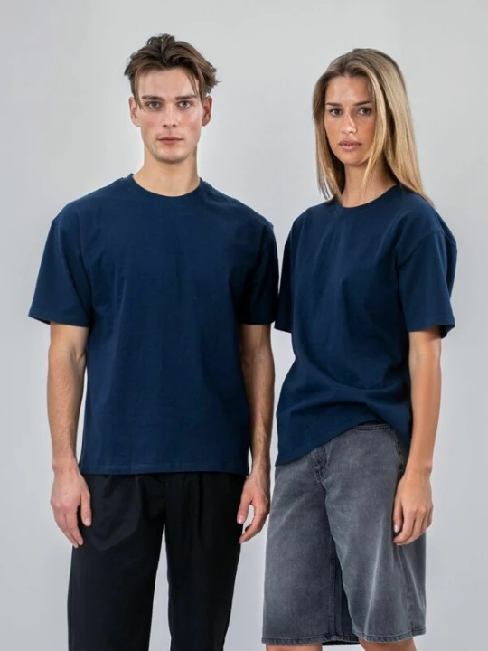 Foto van product TEESHOPPEN Top ' Heavy ' navy