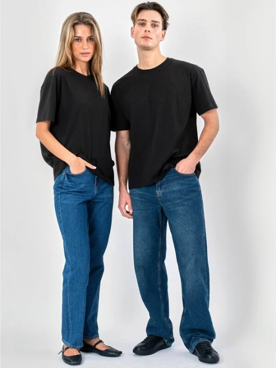 Foto van product TEESHOPPEN Top ' Heavy ' zwart