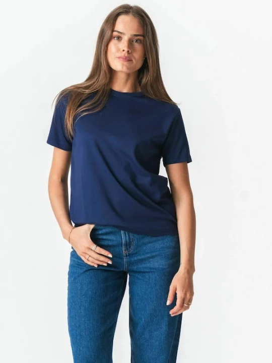 Foto van product TEESHOPPEN Top ' Loose ' navy