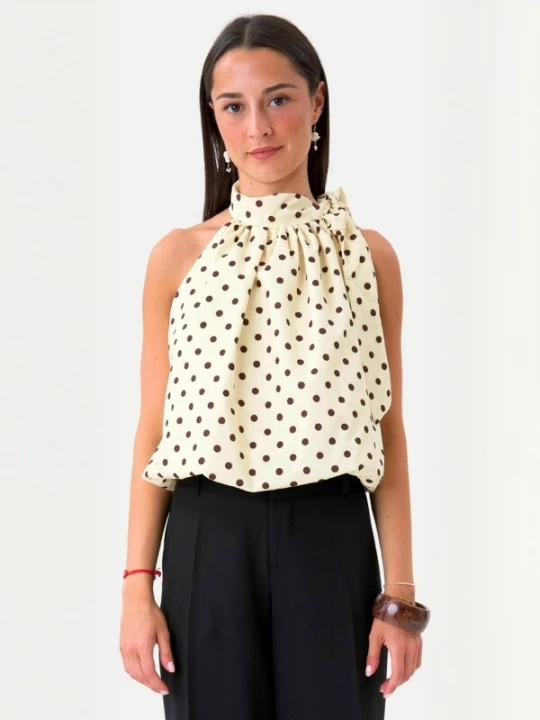 Foto van product TEESHOPPEN Top ' Wilma ' geel