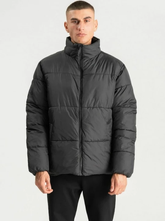 Foto van product TEESHOPPEN Tussenjas ' Puffer Jacket ' zwart