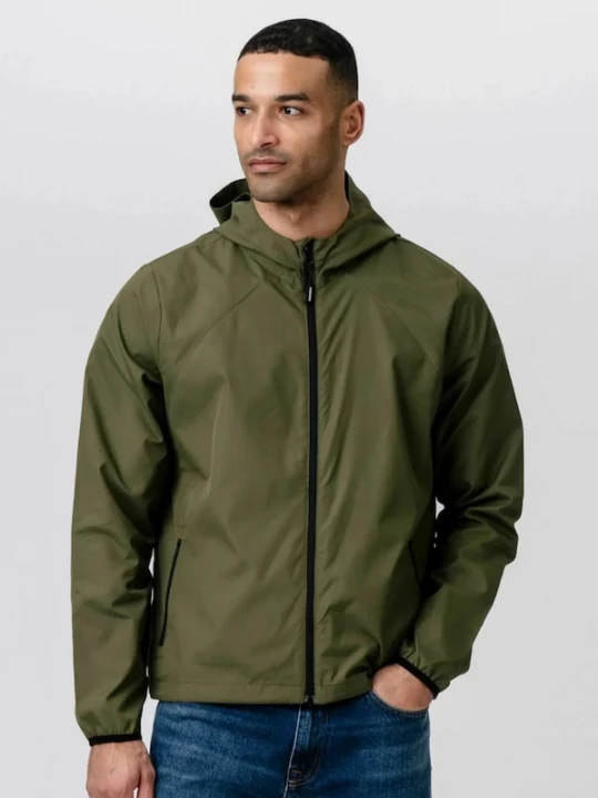 Foto van product TEESHOPPEN Tussenjas ' Shell Jacket ' olijfgroen