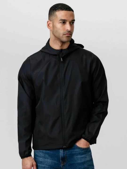 Foto van product TEESHOPPEN Tussenjas ' Shell Jacket ' zwart