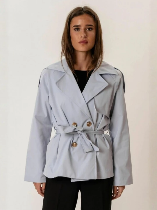 Foto van product TEESHOPPEN Tussenjas ' Sia ' blauw