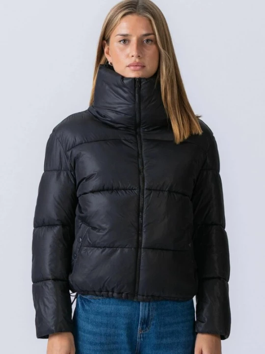 Foto van product TEESHOPPEN Winterjas ' Short Puffer ' zwart