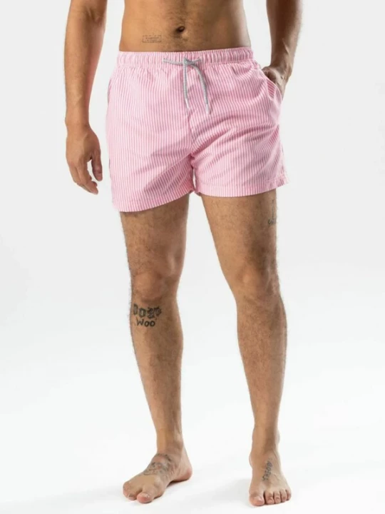 Foto van product TEESHOPPEN Zwemshorts ' Swimshorts ' lichtrood