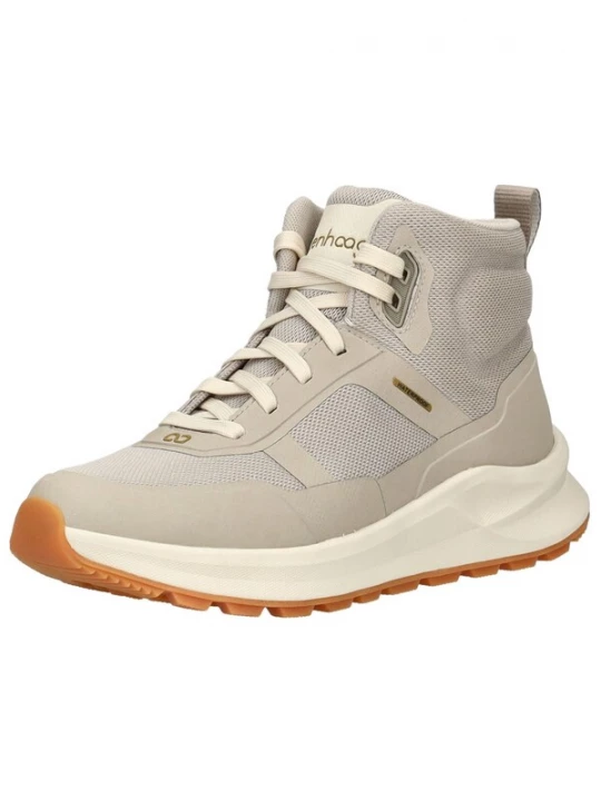 Foto van product Tenhaag Sneakers hoog bruin / lichtgrijs / wit