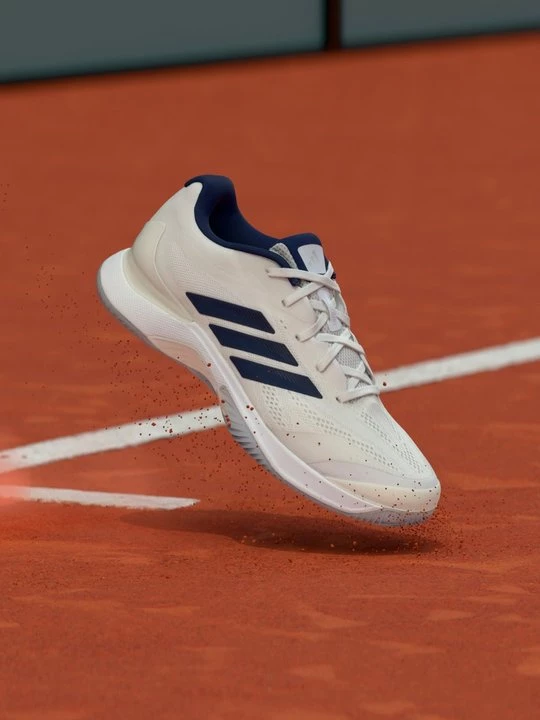Foto van product Tennisschoenen voor kleibanen Adidas wit