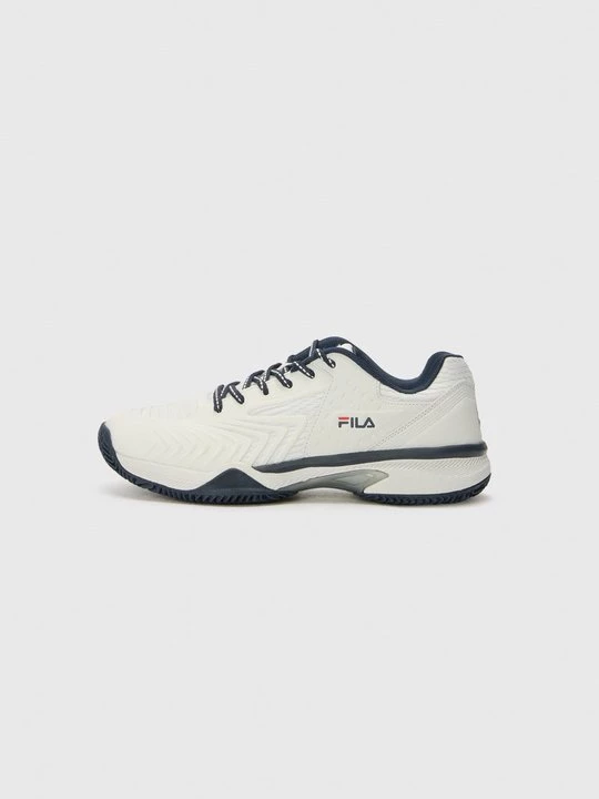 Foto van product Tennisschoenen voor kleibanen Fila wit