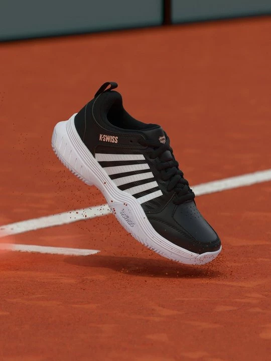 Foto van product Tennisschoenen voor kleibanen K-swiss zwart