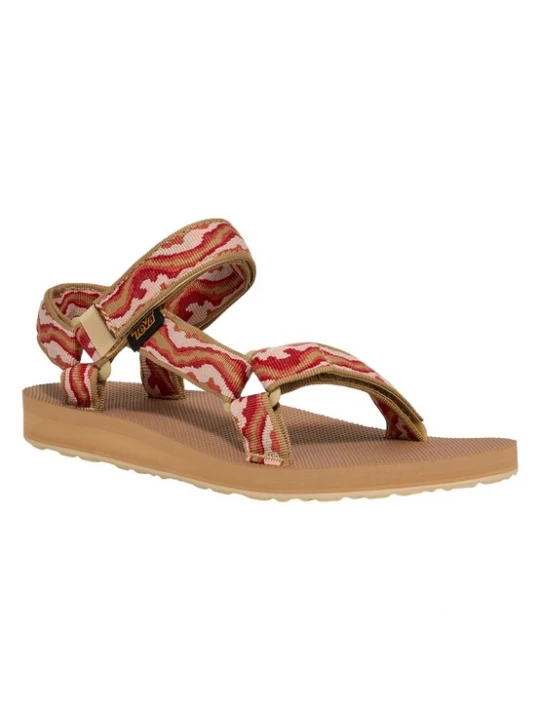 Foto van product TEVA Sandaal beige / rood