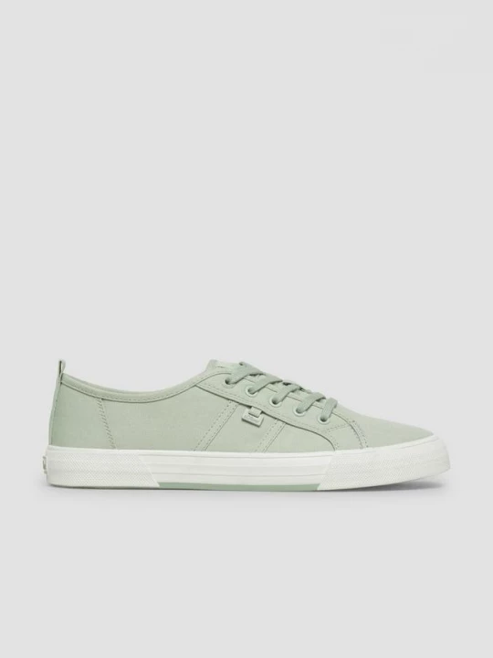 Foto van product Textielen sneaker met logoplaatje s.Oliver groen