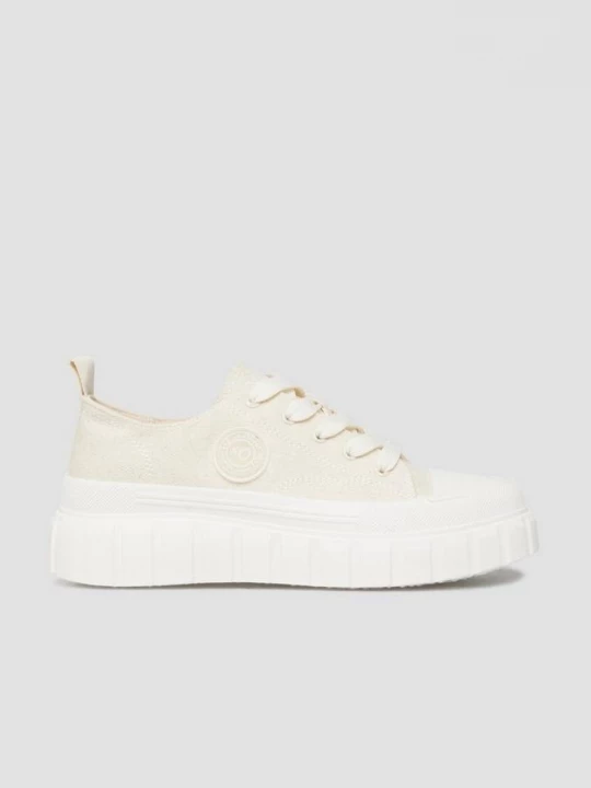 Foto van product Textielen sneaker met plateauzool s.Oliver beżowy