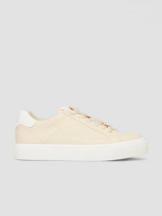 Foto van product Textielen sneaker met veters s.Oliver beżowy