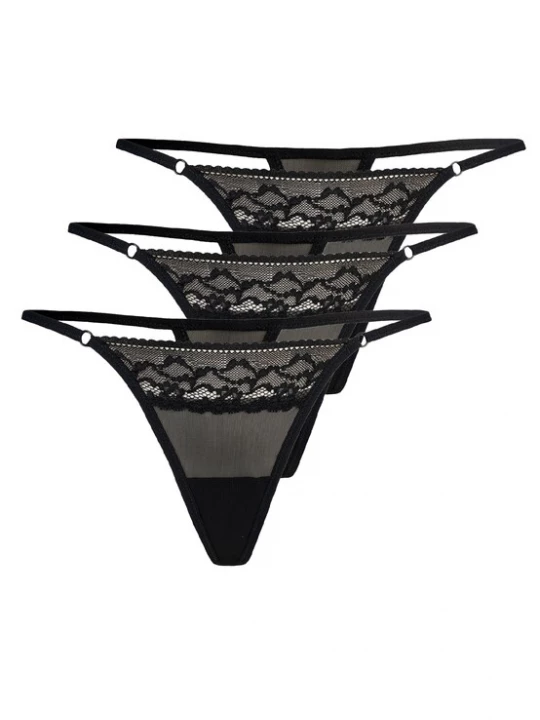 Foto van product TEYLI String 'Erori' zwart