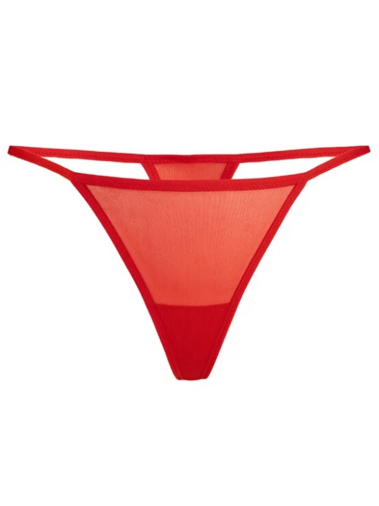 Foto van product TEYLI String 'Paski' vuurrood