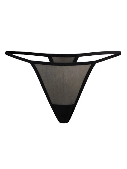 Foto van product TEYLI String 'Paski' zwart