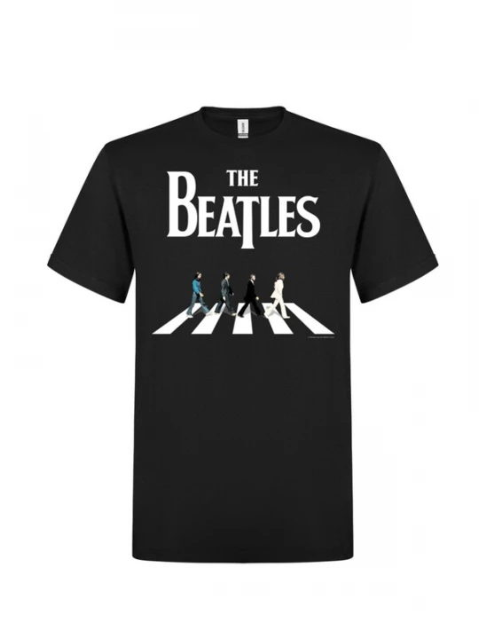 Foto van product The Beatles Shirt 'Beatles abbey road modern T-Shirt' zwart