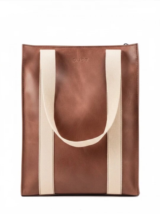 Foto van product THE DUST COMPANY Shopper 'Tobacco Manhattan Collection' bruin