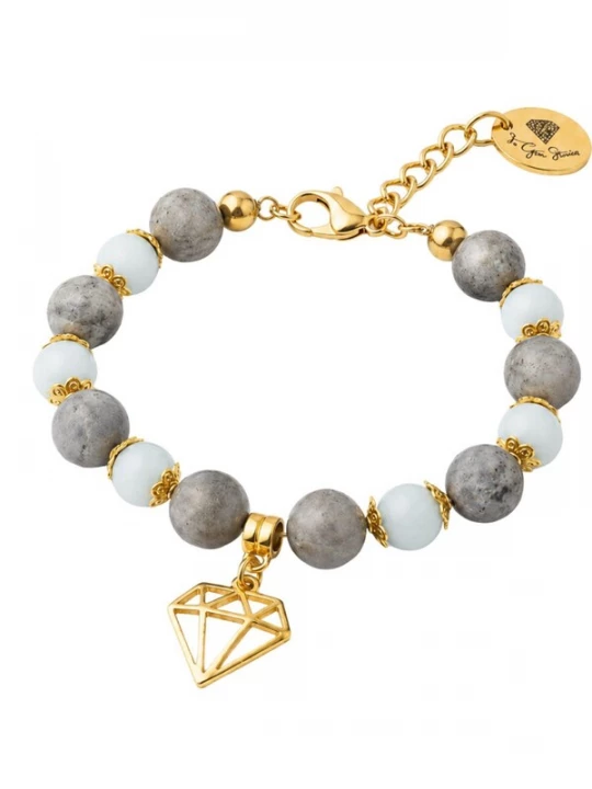 Foto van product THE GEM STORIES JEWELRY Armband grijs