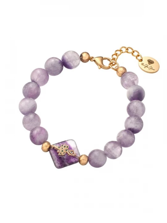 Foto van product THE GEM STORIES JEWELRY Armband lila