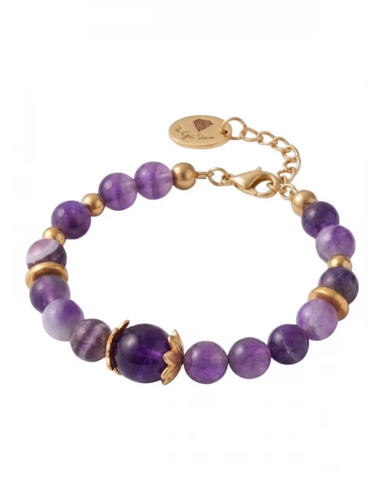 Foto van product THE GEM STORIES JEWELRY Armband lila